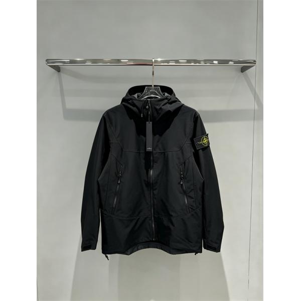 洗練されたモノトーン STONE ISLAND ストーンアイランド コピー マウンテンパーカー フード付き春秋アウター