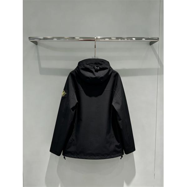 洗練されたモノトーン STONE ISLAND ストーンアイランド コピー マウンテンパーカー フード付き春秋アウター