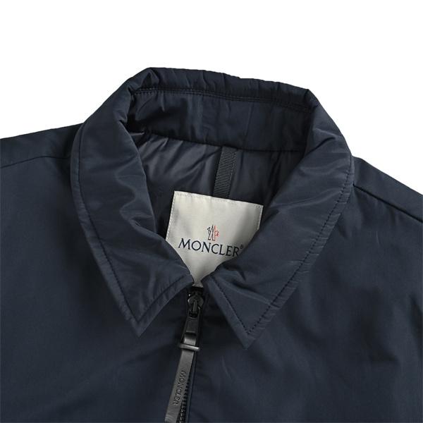 大人のきれいめカジュアル MONCLER モンクレール コピー 襟付きジャケット ネイビー胸ポケット