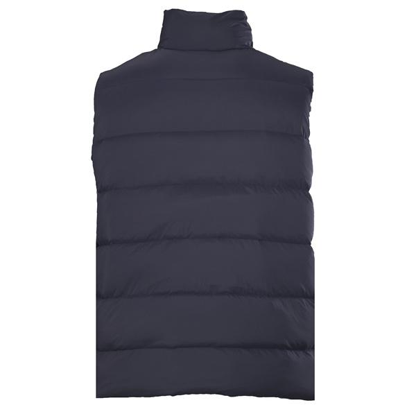 落ち着いたネイビー MONCLER モンクレール コピー ダウンジレ スタンドカラー秋冬アウター