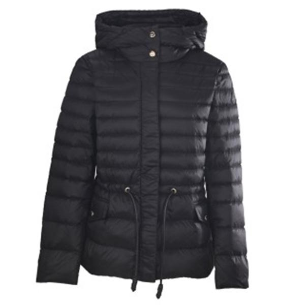 ウエストマークで美シルエット MONCLER モンクレール コピー ダウンジャケット フード付き黒ベージュ
