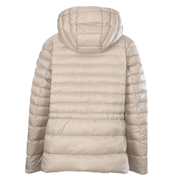 ウエストマークで美シルエット MONCLER モンクレール コピー ダウンジャケット フード付き黒ベージュ