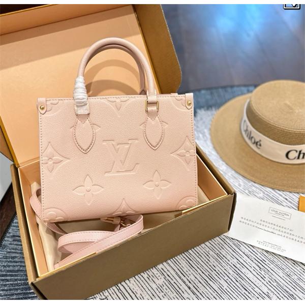 芸能人愛用LV onthego eastwestルイヴィトントートバッグコピーLOUIS VUITTON可愛いピンク色