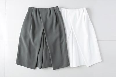 タロウホリウチ×ユナイテッド トウキョウ、パンツとスカートを融合した斬新でモードなアイテム発売 