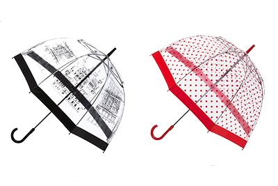 英国王室御用達・フルトンの傘「バードケージ」に日本限定デザイン - ロンドンの街並みなど全4柄 