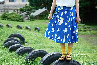 手紙社主催「布博スカート展」が東京・町田で - 18種類から選ぶスカート受注会、セモーとのコラボも 