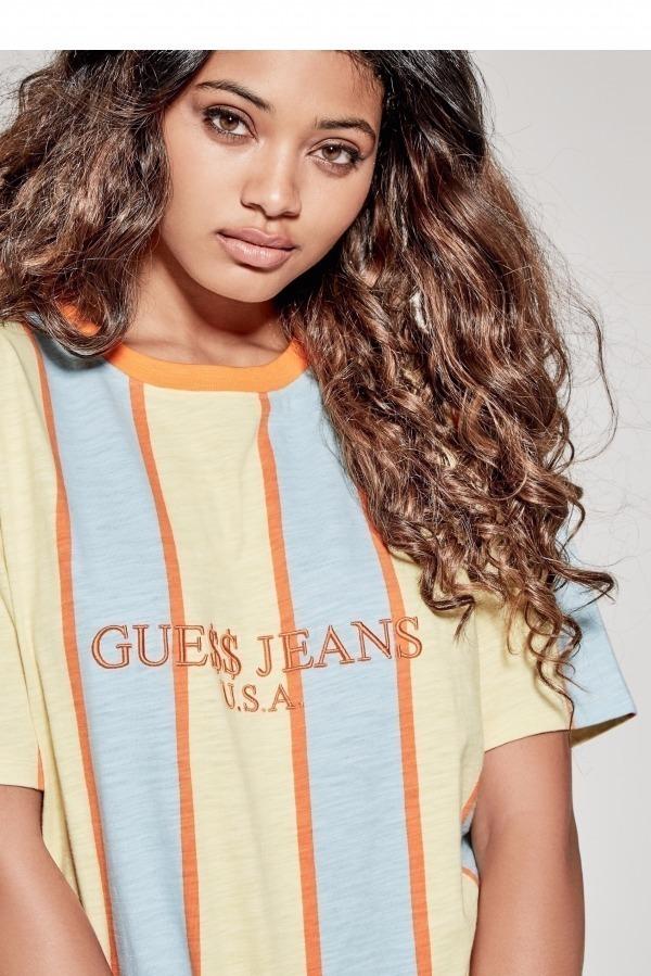 GUESS×A$AP Rockyのコラボ第4弾、90’雰囲気漂うTシャツ＆デニムジャケット コピー