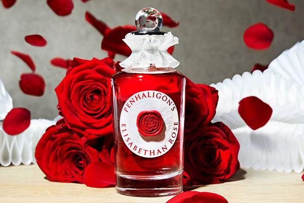 ペンハリガン「エリザベサン ローズ オードパルファム」威厳と繊細さを兼ね備えたバラの香り 