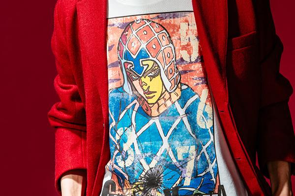 アニメ『ジョジョの奇妙な冒険 黄金の風』のユニセックスTシャツ発売、glambとのコラボ 