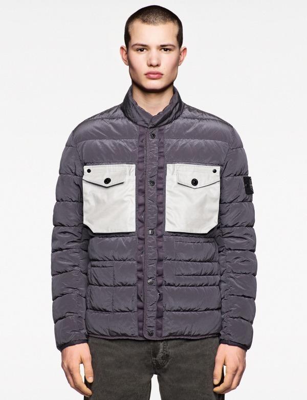 ストーンアイランド×ハリスツイードのジャケットコート、“気温で色が変化”する着脱可能なフード付 コピー