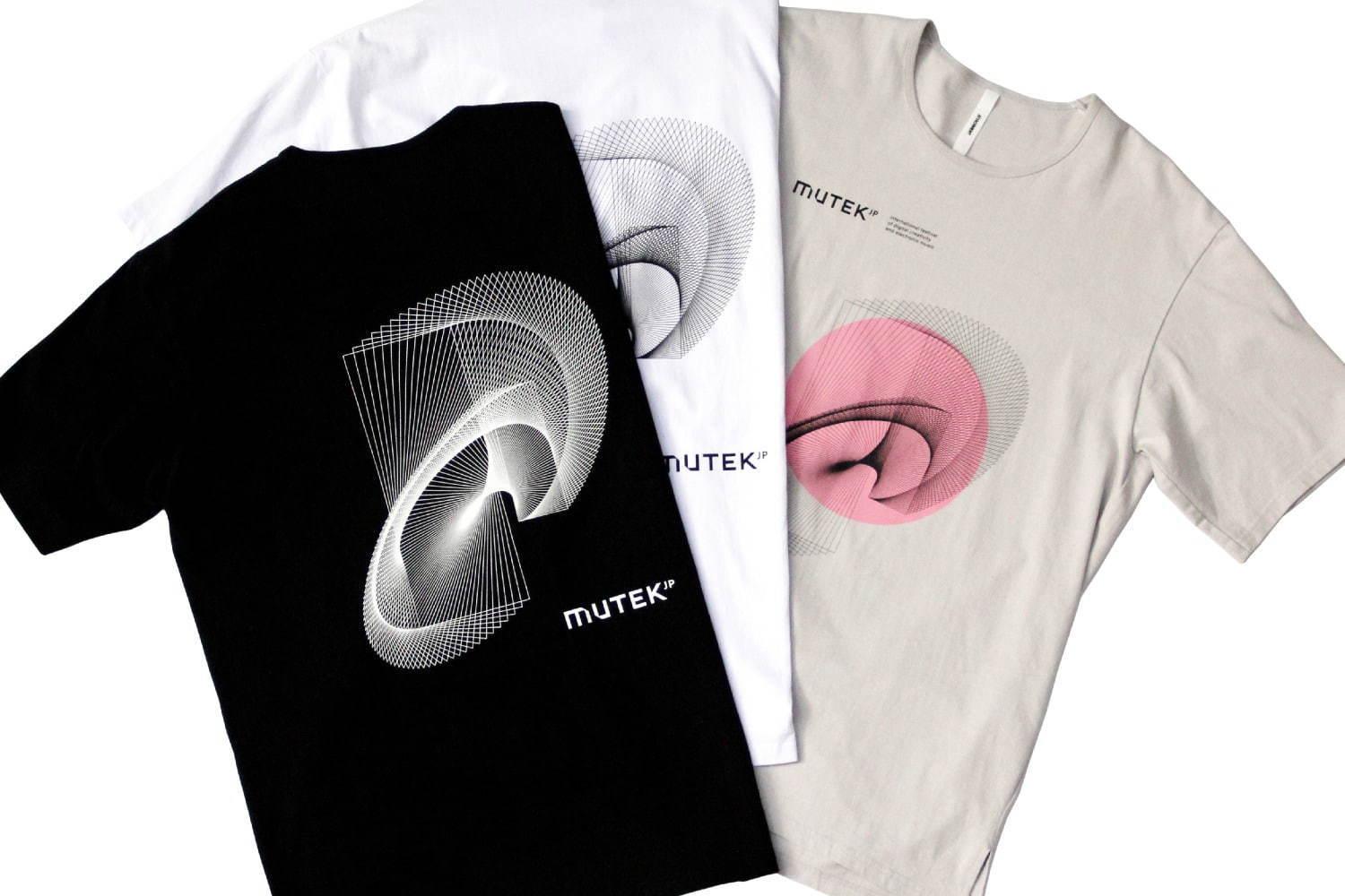 アタッチメント×MUTEK.JPのコラボTシャツ 、サイドスリットが入ったエッジィな1着 コピー