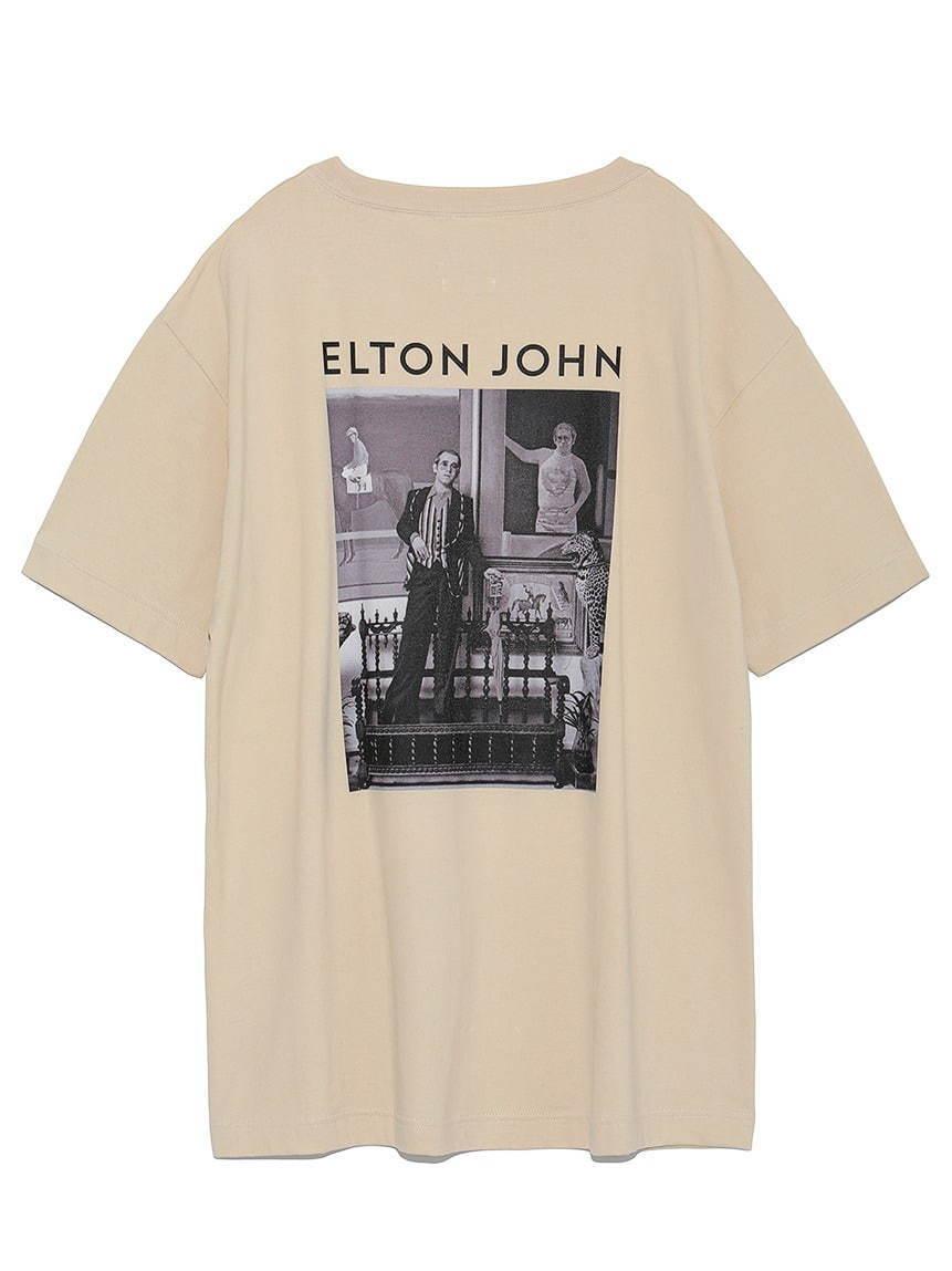 フレイ アイディー「エルトン・ジョン」のグラフィックTシャツ、映画『ロケットマン』公開記念 コピー