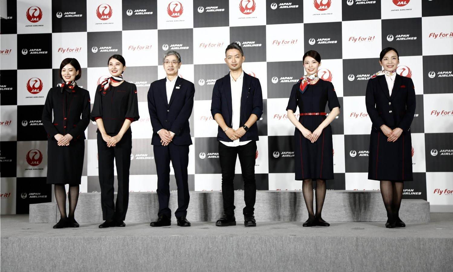 JAL新制服を「エズミ」デザイナー江角泰俊が担当 - “鶴”の流線型を表現したワンピースなど コピー