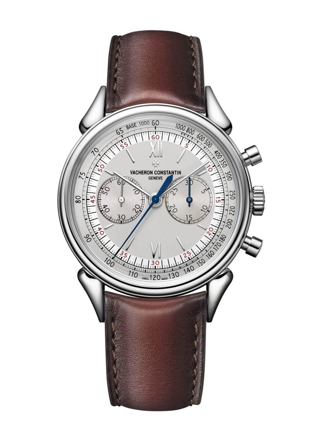 ヴァシュロン・コンスタンタンの新作腕時計、1955年誕生のブランド初防水クロノグラフをリモデル コピー