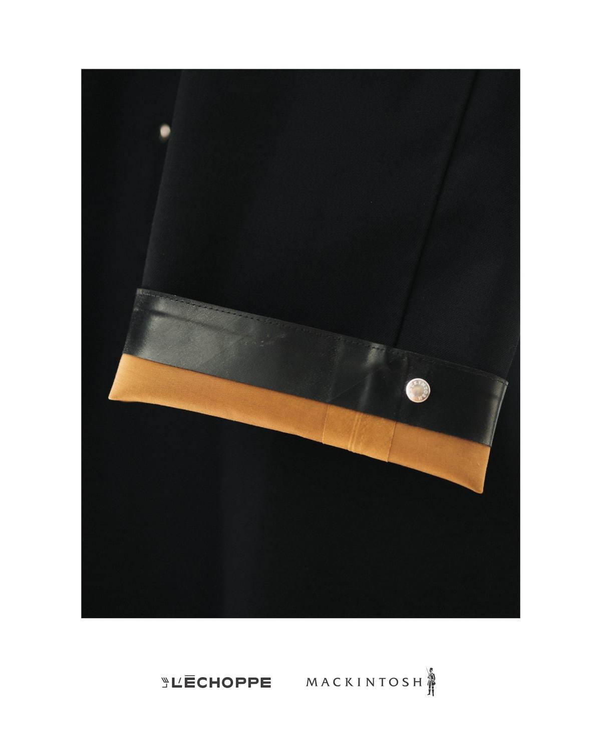 マッキントッシュ×レショップのコート「ダンバー」最高級ウールモヘアのスリット入りオーバーサイズ コピー