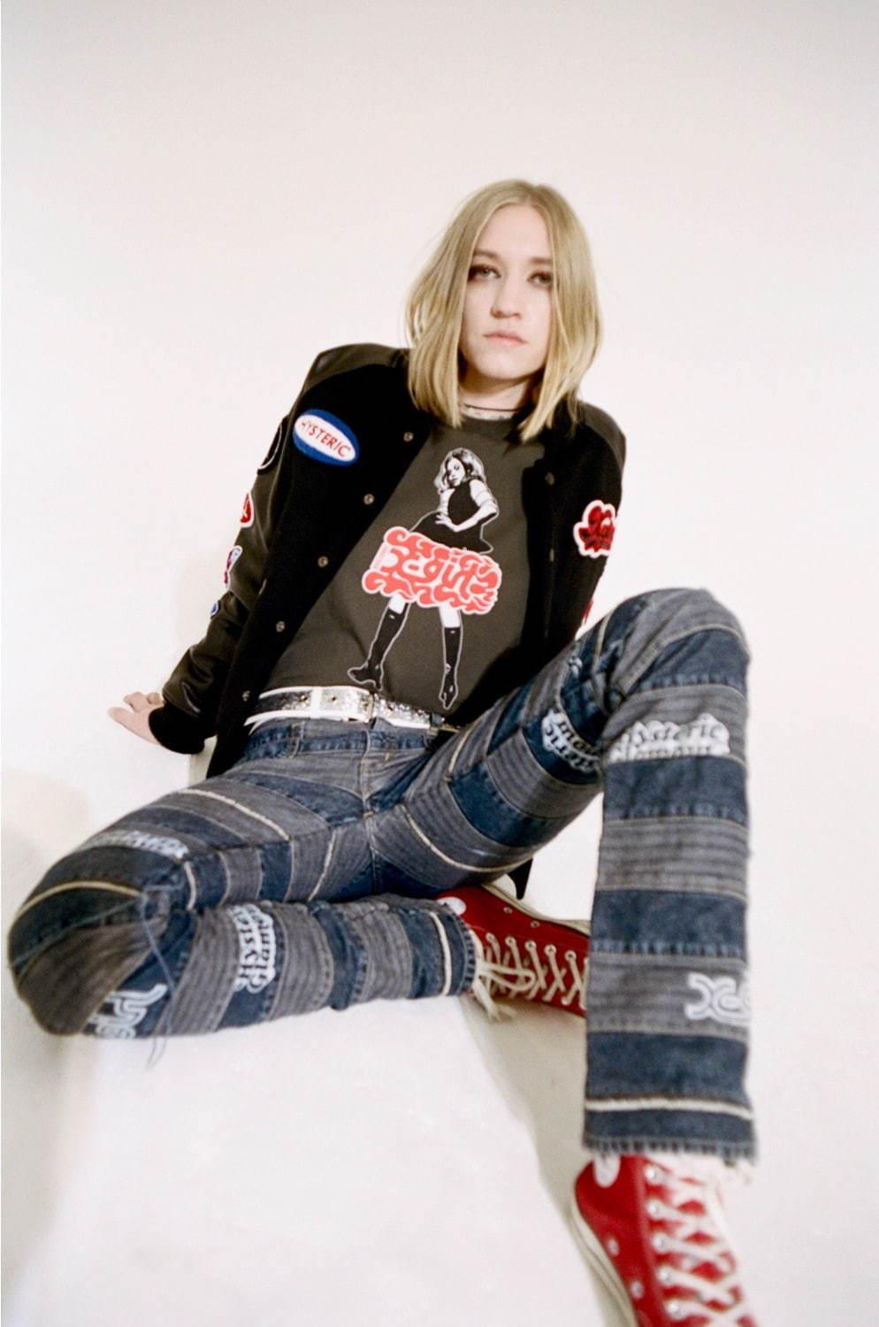 X-girlとヒステリックグラマーのコラボアイテムが発売 - Tシャツやパーカー、フレアパンツほか コピー X-girlとヒステリックグラマーのコラボアイテムが発売 - Tシャツやパーカー、フレアパンツほか コピー