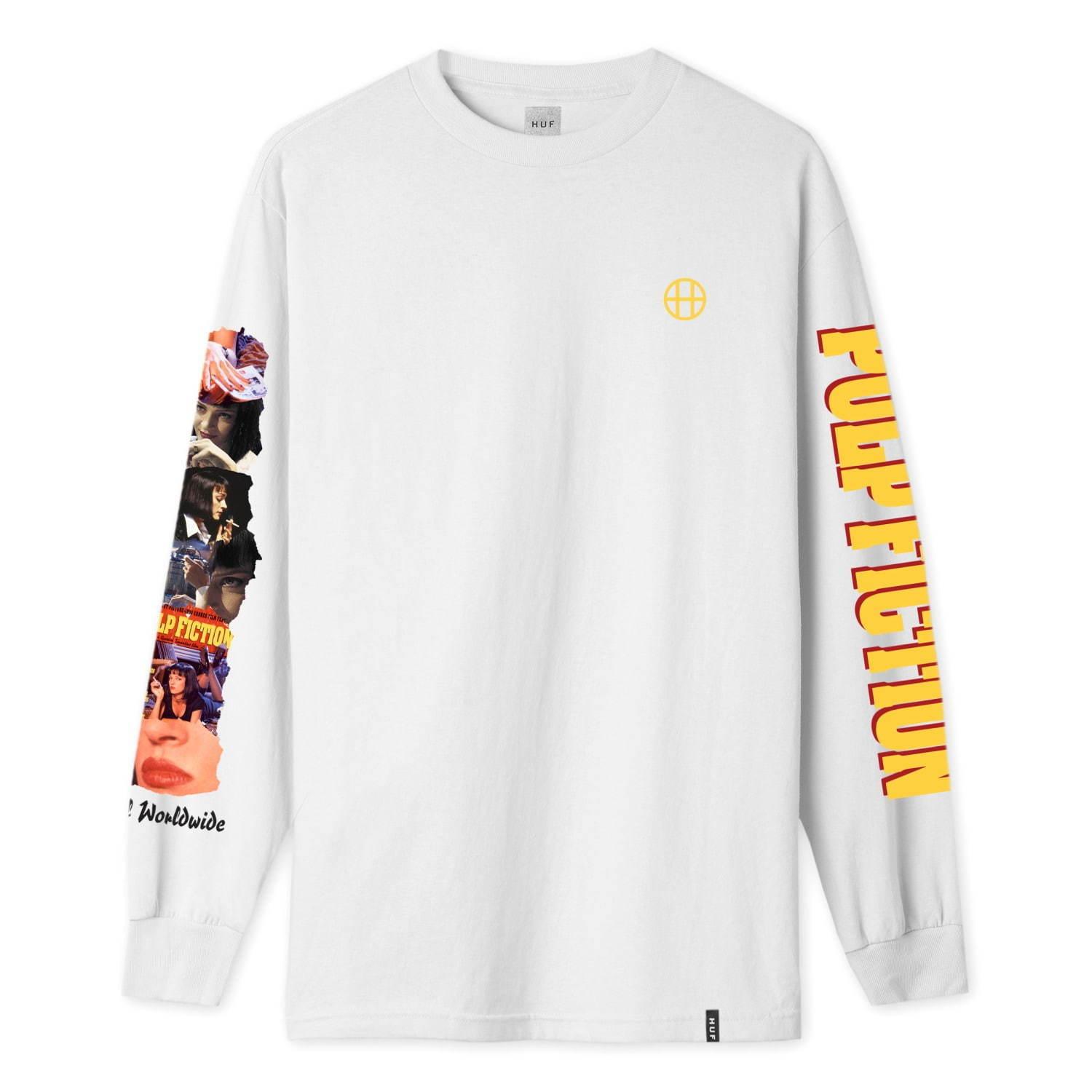 ハフ×映画『パルプ・フィクション』、作中シーン・セリフをデザインしたTシャツやパーカー コピー ハフ×映画『パルプ・フィクション』、作中シーン・セリフをデザインしたTシャツやパーカー コピー