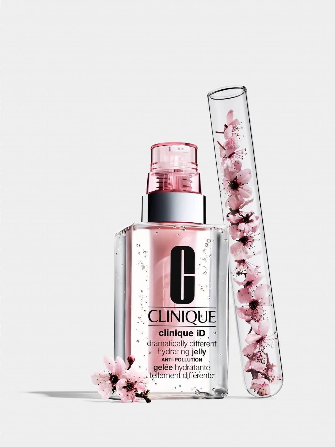 クリニーク“カスタマイズできる”乳液「クリニーク iD」に新作、桜から生まれた限定敏感肌ケアも コピー