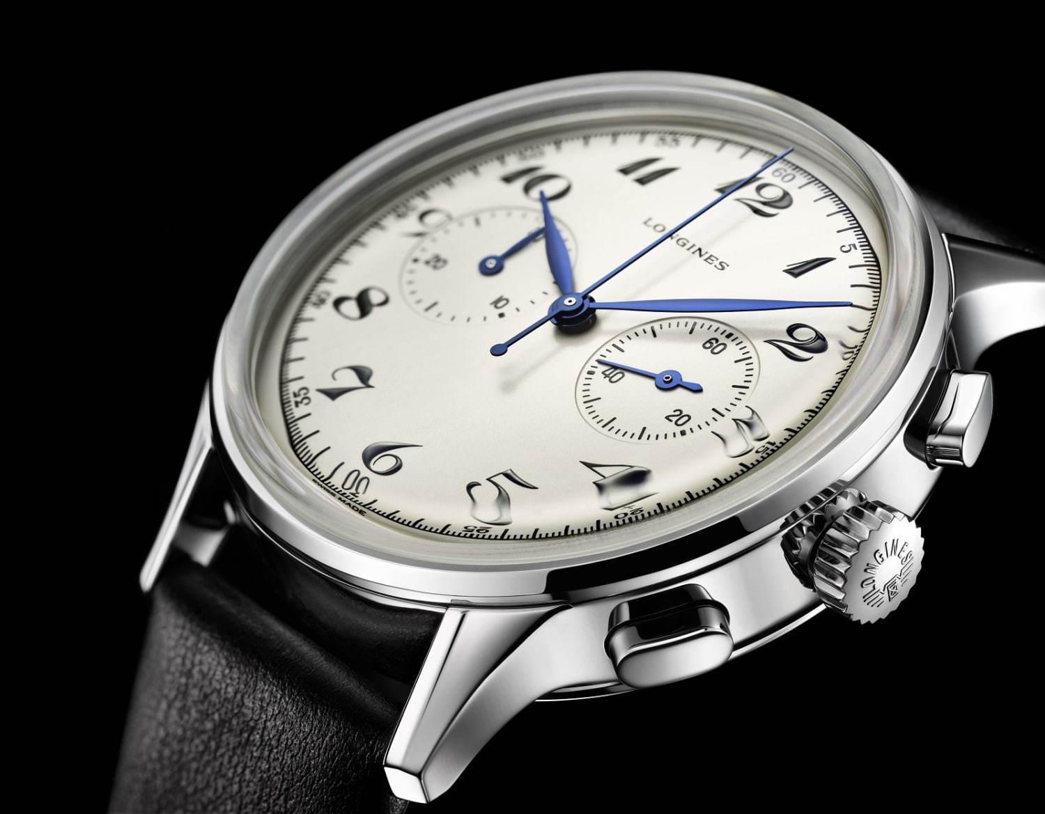 ロンジンの新作腕時計「ヘリテージクラシック クロノグラフ 1946」40年代モデルを復刻 コピー