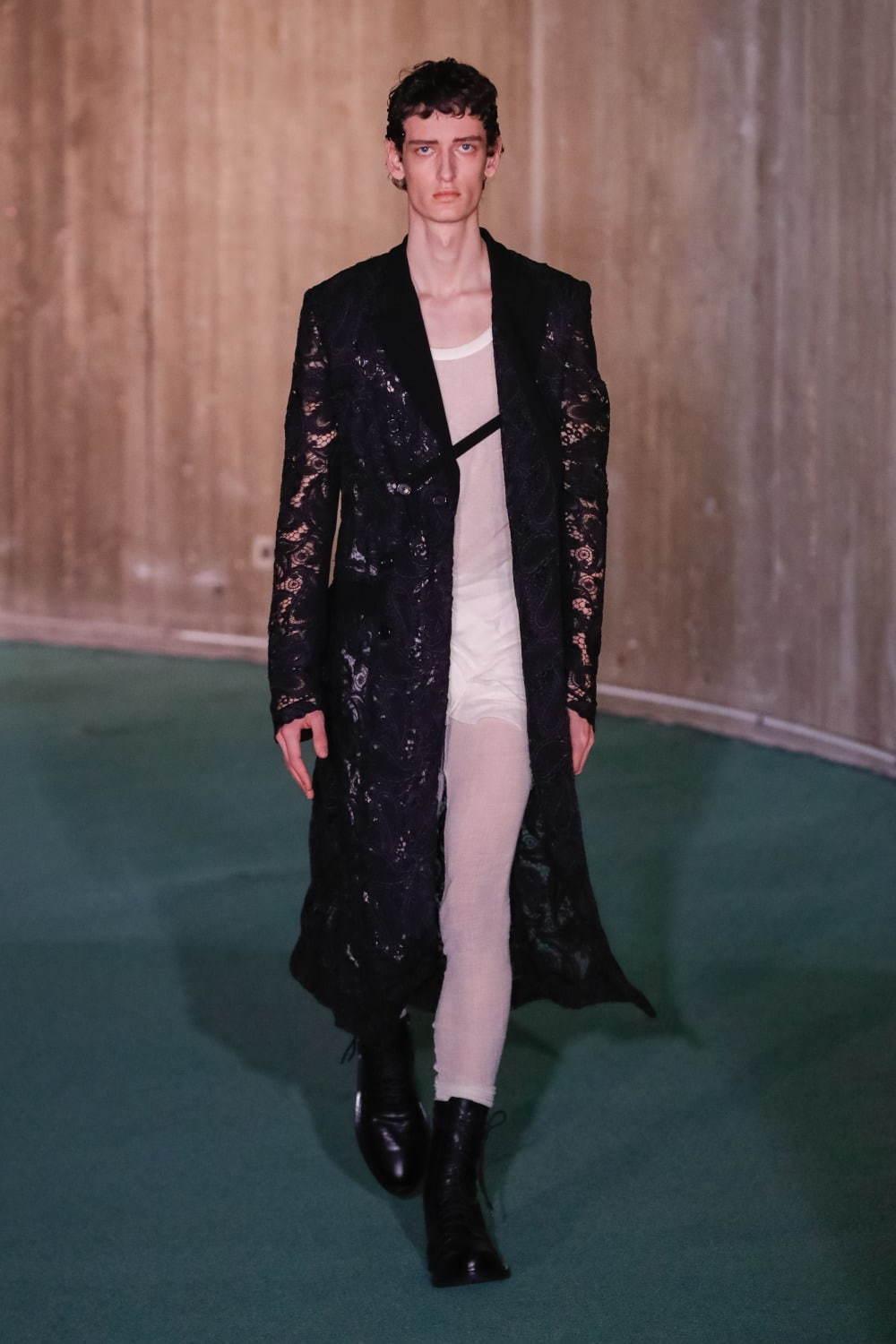 アン ドゥムルメステール 2020年秋冬コレクション - バレエ衣装着想のロマンティックな紳士服 コピー アン ドゥムルメステール 2020年秋冬コレクション - バレエ衣装着想のロマンティックな紳士服 コピー