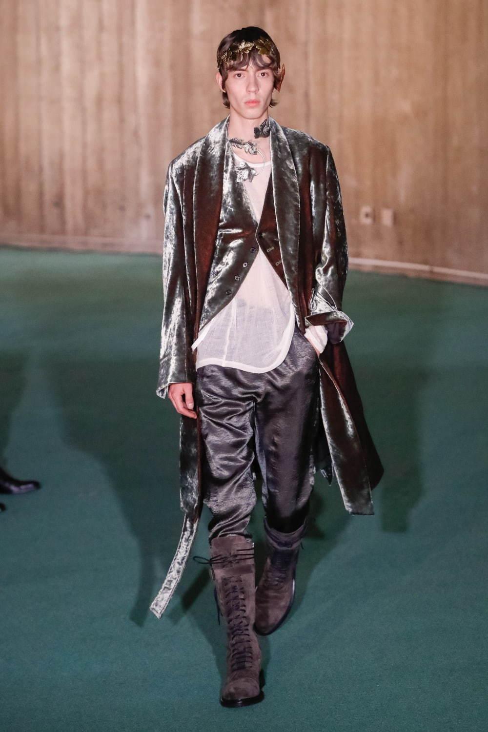 アン ドゥムルメステール 2020年秋冬コレクション - バレエ衣装着想のロマンティックな紳士服 コピー アン ドゥムルメステール 2020年秋冬コレクション - バレエ衣装着想のロマンティックな紳士服 コピー
