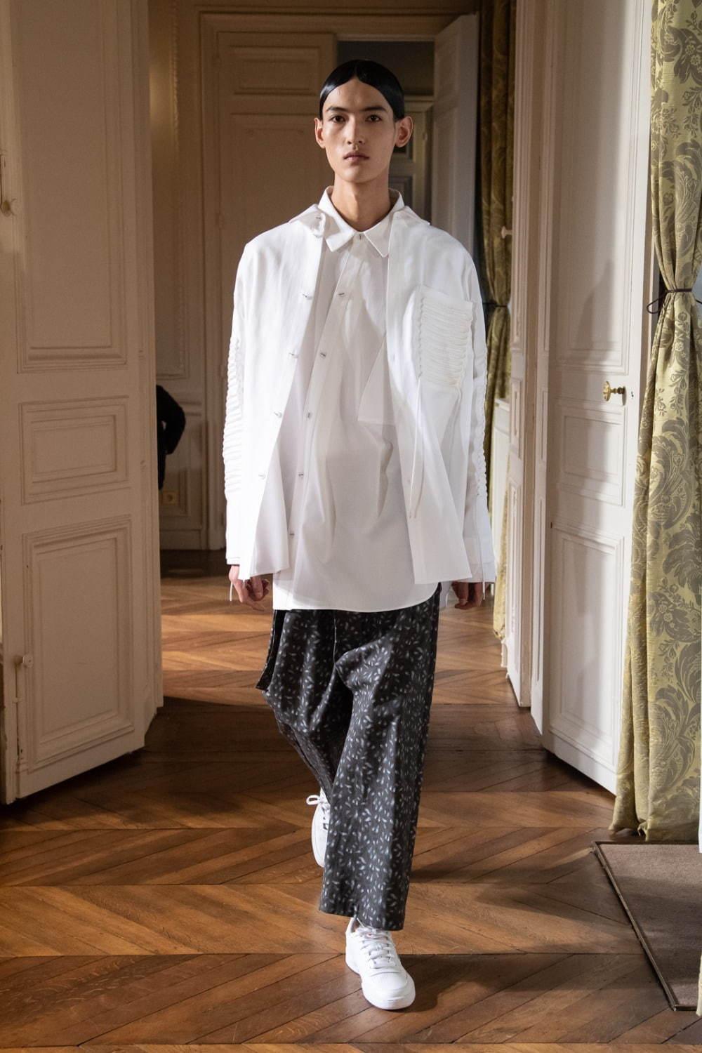 ヨシオクボ 2020-21年秋冬コレクション - 現代男性へ捧げる新戦闘服「モダン鎧」 コピー ヨシオクボ 2020-21年秋冬コレクション - 現代男性へ捧げる新戦闘服「モダン鎧」 コピー