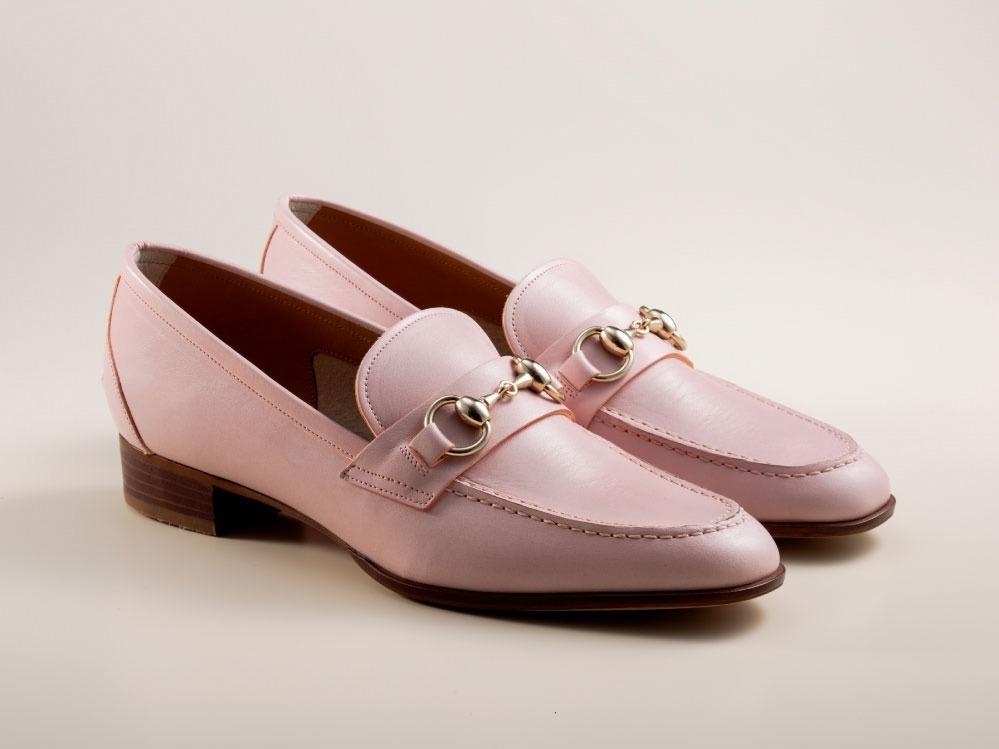 リーガルの“桜色”レザーシューズ、ソメイヨシノで染めたピンク色ビットローファー&パンプス コピー リーガルの“桜色”レザーシューズ、ソメイヨシノで染めたピンク色ビットローファー&パンプス コピー