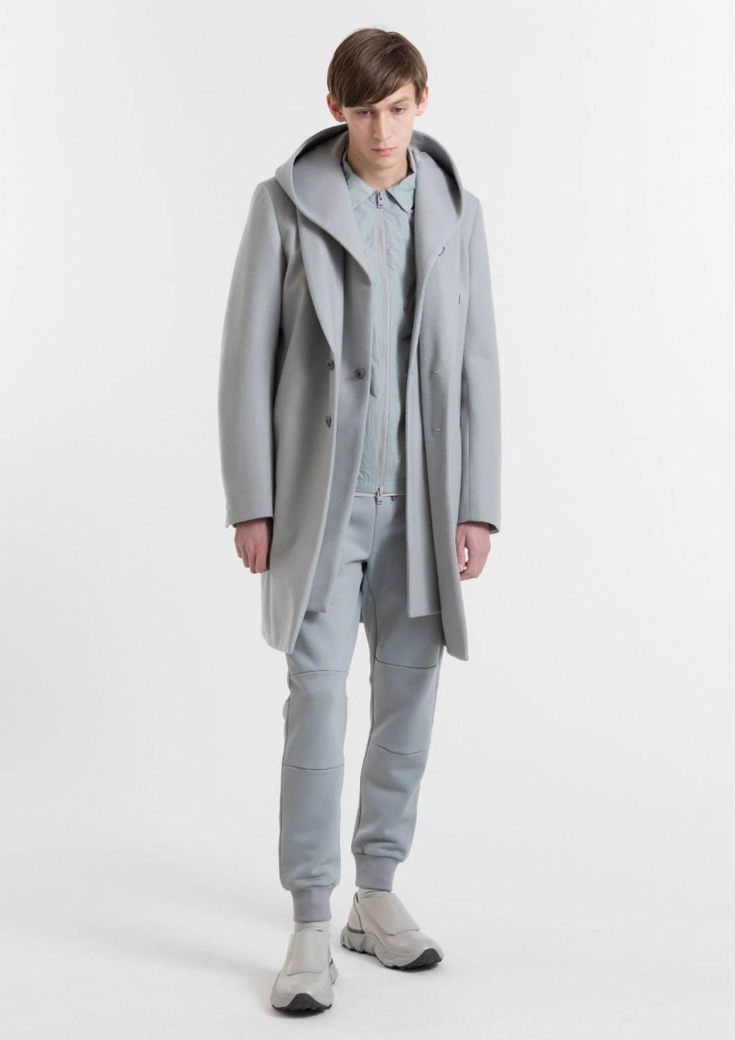 アタッチメント 2020-21年秋冬コレクション - クリーンなムードに隠しもつ都会の“ギミック” コピー