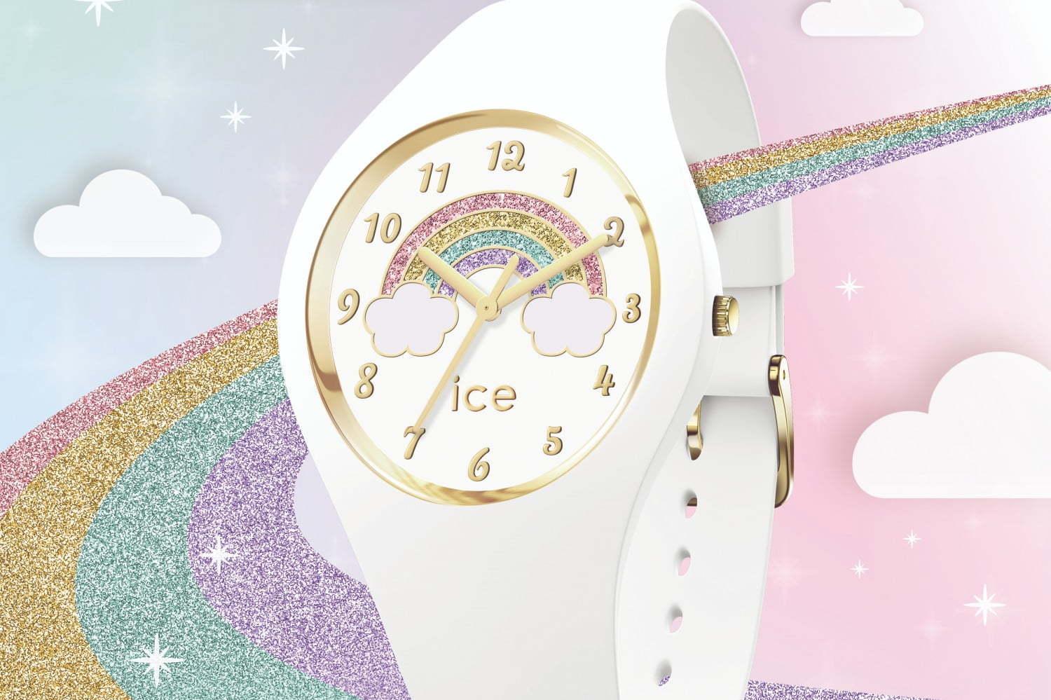 アイスウォッチ、グリッターの虹が輝く新作腕時計「アイス ファンタジア」登場 