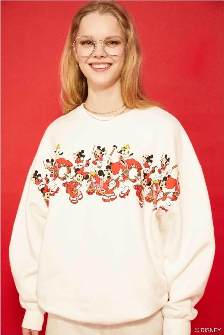 マウジーの新作“ディズニー”ウェア、三味線をひく“和装ミッキー”Tシャツやスウェット コピー マウジーの新作“ディズニー”ウェア、三味線をひく“和装ミッキー”Tシャツやスウェット コピー