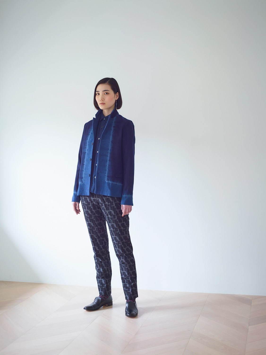 まとふ 2020年秋冬コレクション - 藍染から浮かびあがる、自然とひとの“循環” コピー まとふ 2020年秋冬コレクション - 藍染から浮かびあがる、自然とひとの“循環” コピー
