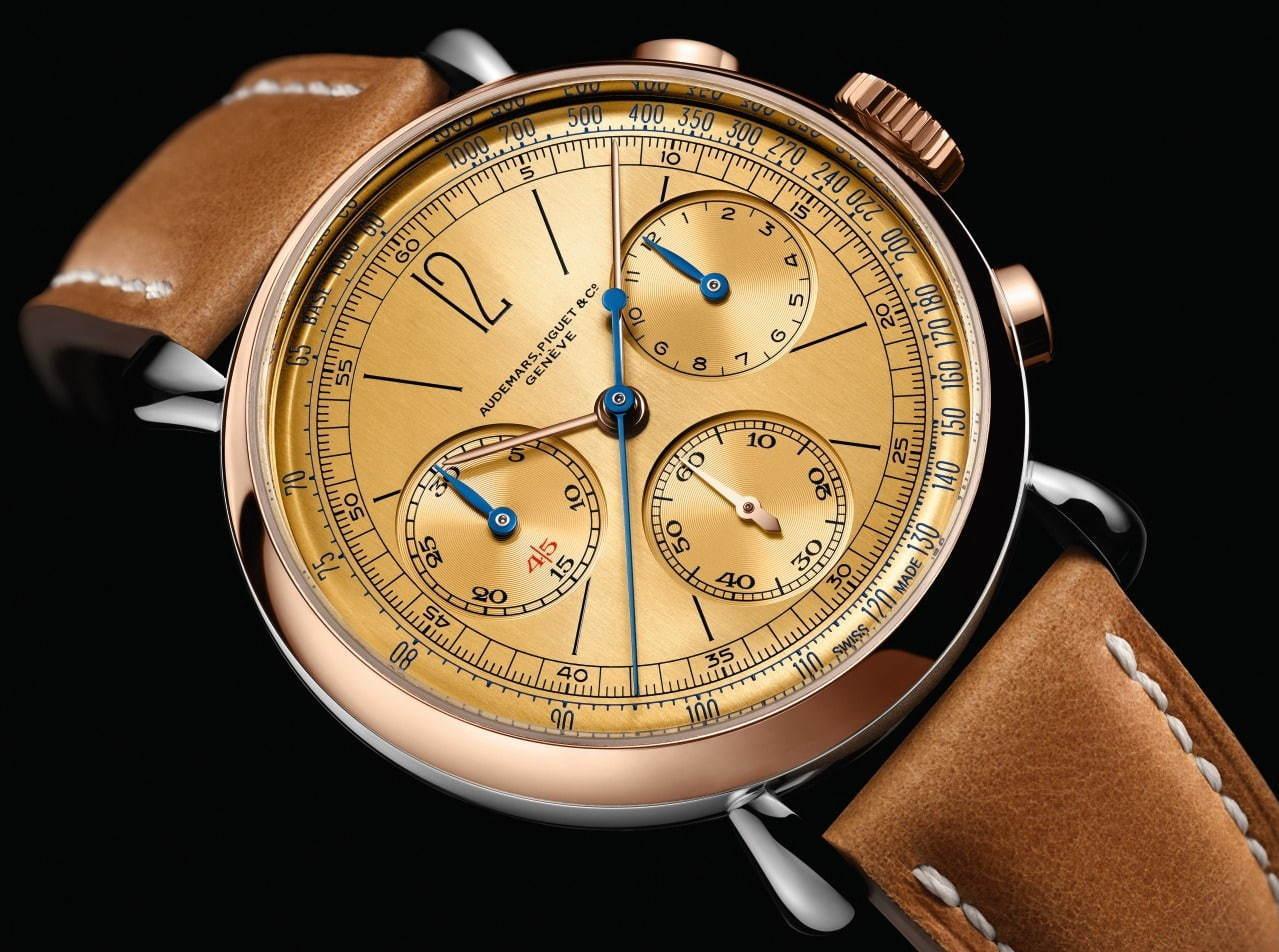 オーデマ ピゲ、ヴィンテージウオッチを再現した腕時計 - コンビカラーのステンレス製ラウンドケース コピー