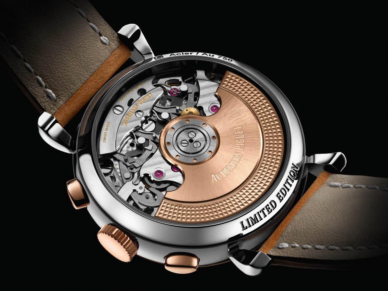 オーデマ ピゲ、ヴィンテージウオッチを再現した腕時計 - コンビカラーのステンレス製ラウンドケース コピー