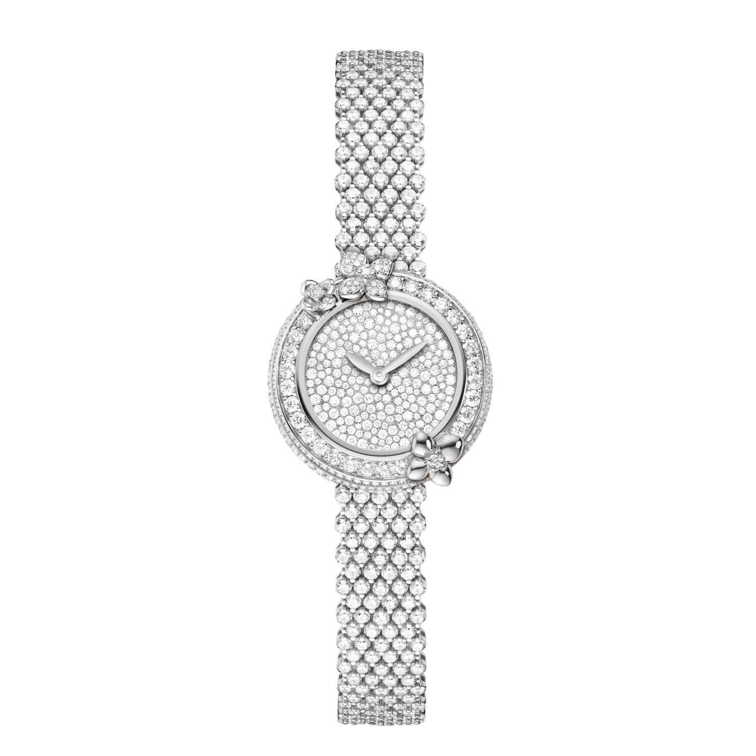 ショーメの腕時計「オルタンシア」コレクション新作、“光のゆらめき”着想のパヴェダイヤル コピー