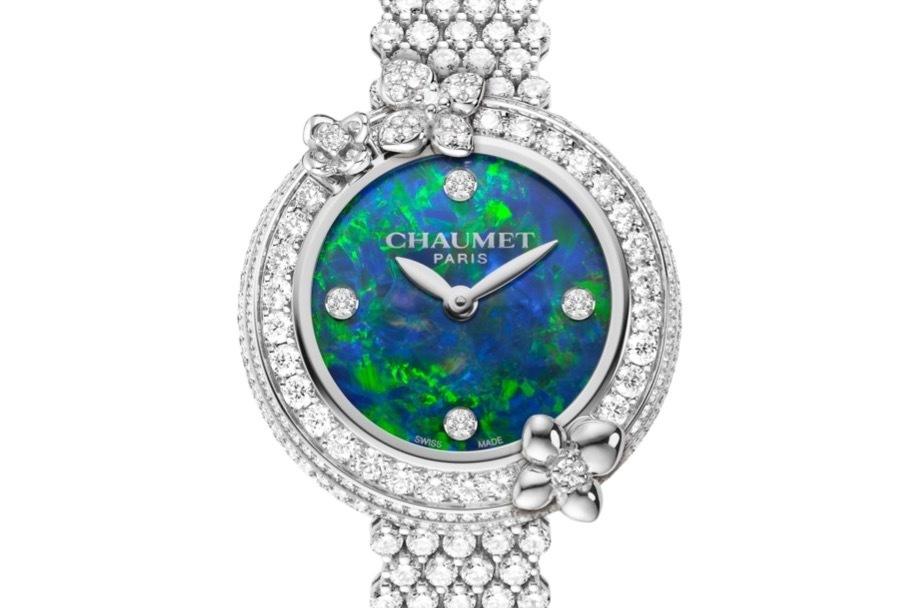 ショーメの腕時計「オルタンシア」コレクション新作、“光のゆらめき”着想のパヴェダイヤル 