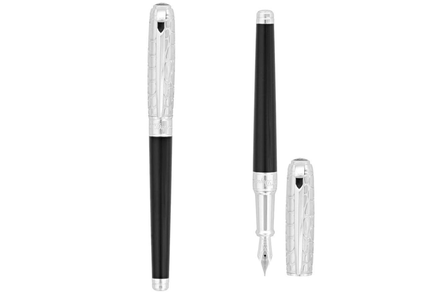 エス・テー・デュポンのおすすめ筆記具＆レザーグッズ、クロコ型押しの二つ折り財布や職人技の光る万年筆 