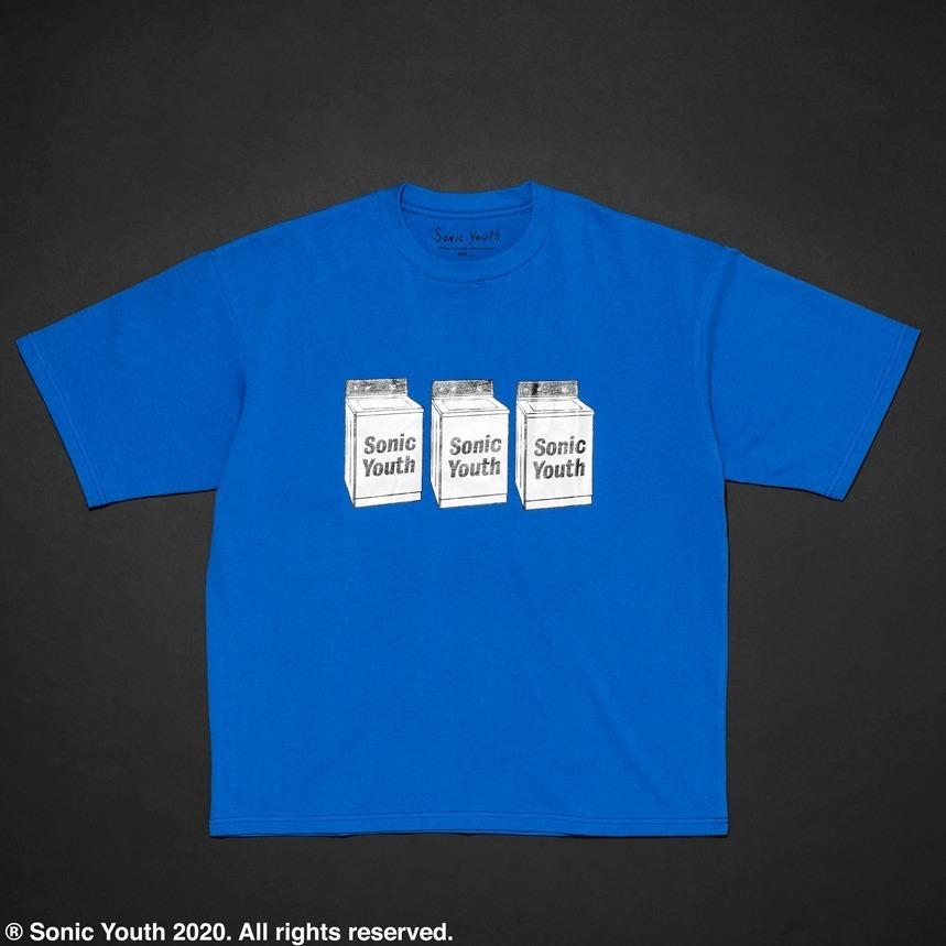 ソニック・ユース×モンキータイムのTシャツ、バンドの代表的なアートワークを連続で配置 コピー