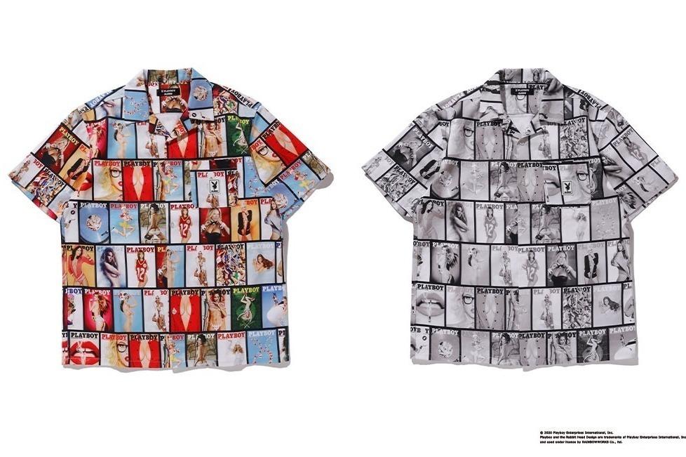 XLARGE×プレイボーイ、「ラビットヘッド」Tシャツや“表紙コラージュ”パンツ 