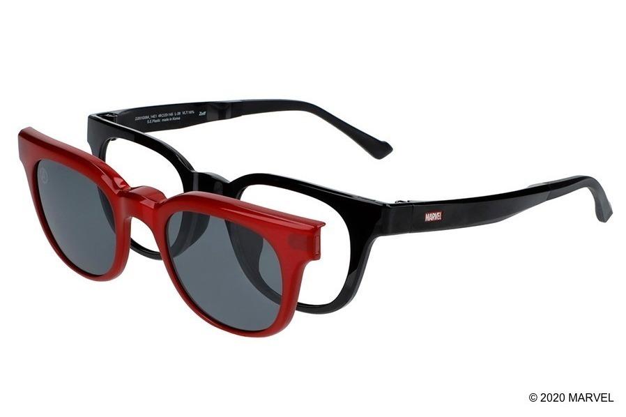 Zoff「マーベル」新作アイウェア - アベンジャーズロゴ入りレンズ、眼鏡＆サングラスの2WAY 