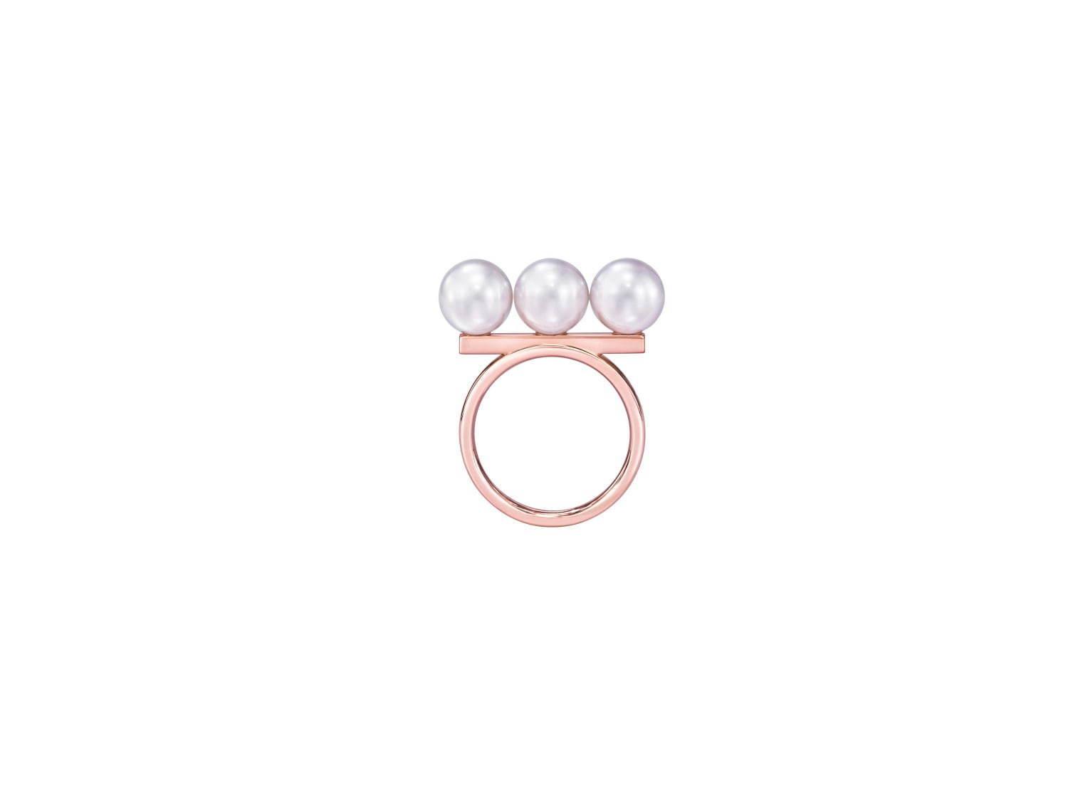TASAKI新作ジュエリー「バランス 10」“パール＆ダイヤモンド”を用いたリング＆ネックレス コピー