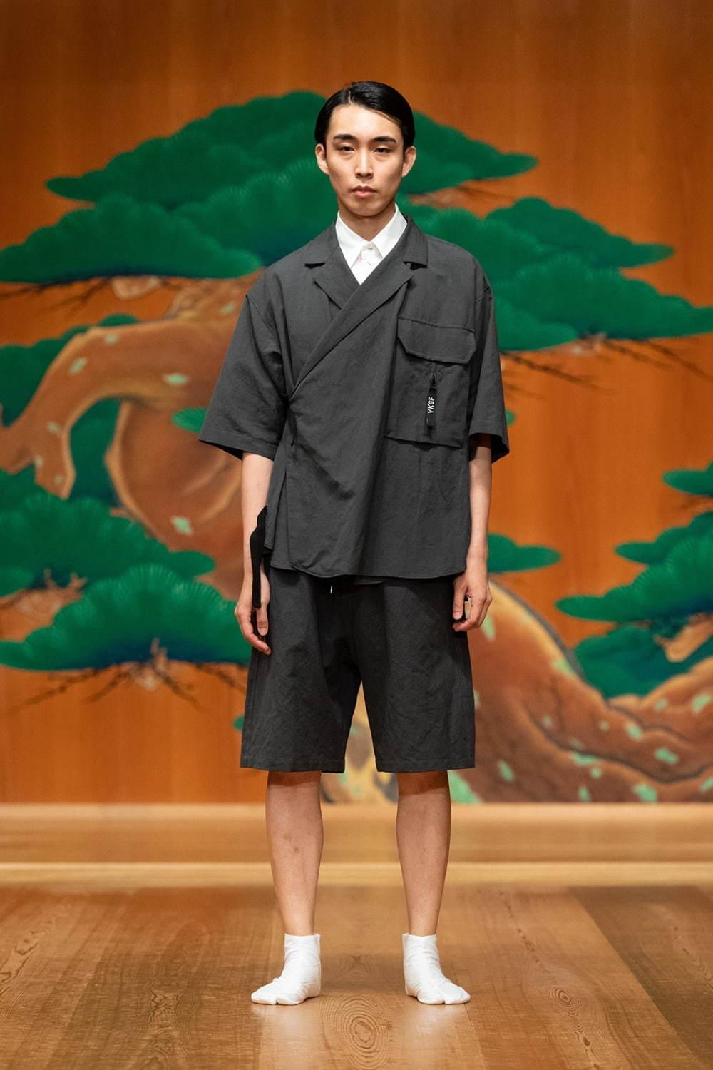 ヨシオクボ 2021年春夏コレクション - 日本の伝統にモダンなアプローチを コピー