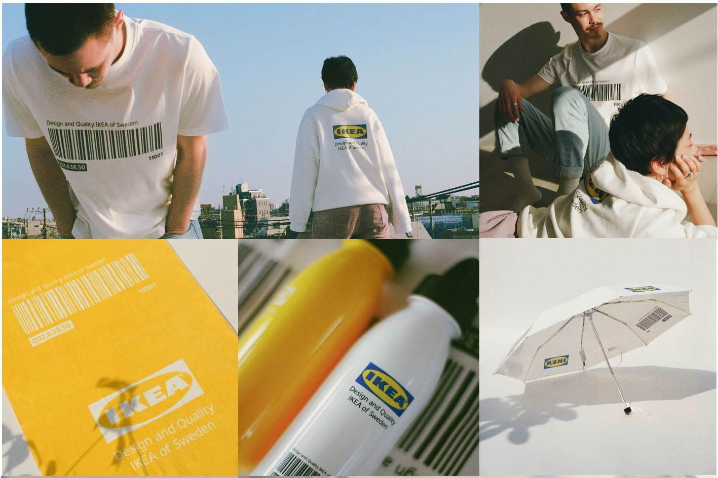 イケア史上初のロゴ付きアパレル＆グッズ「エフテルトレーダ」Tシャツやパーカー、バッグなど 