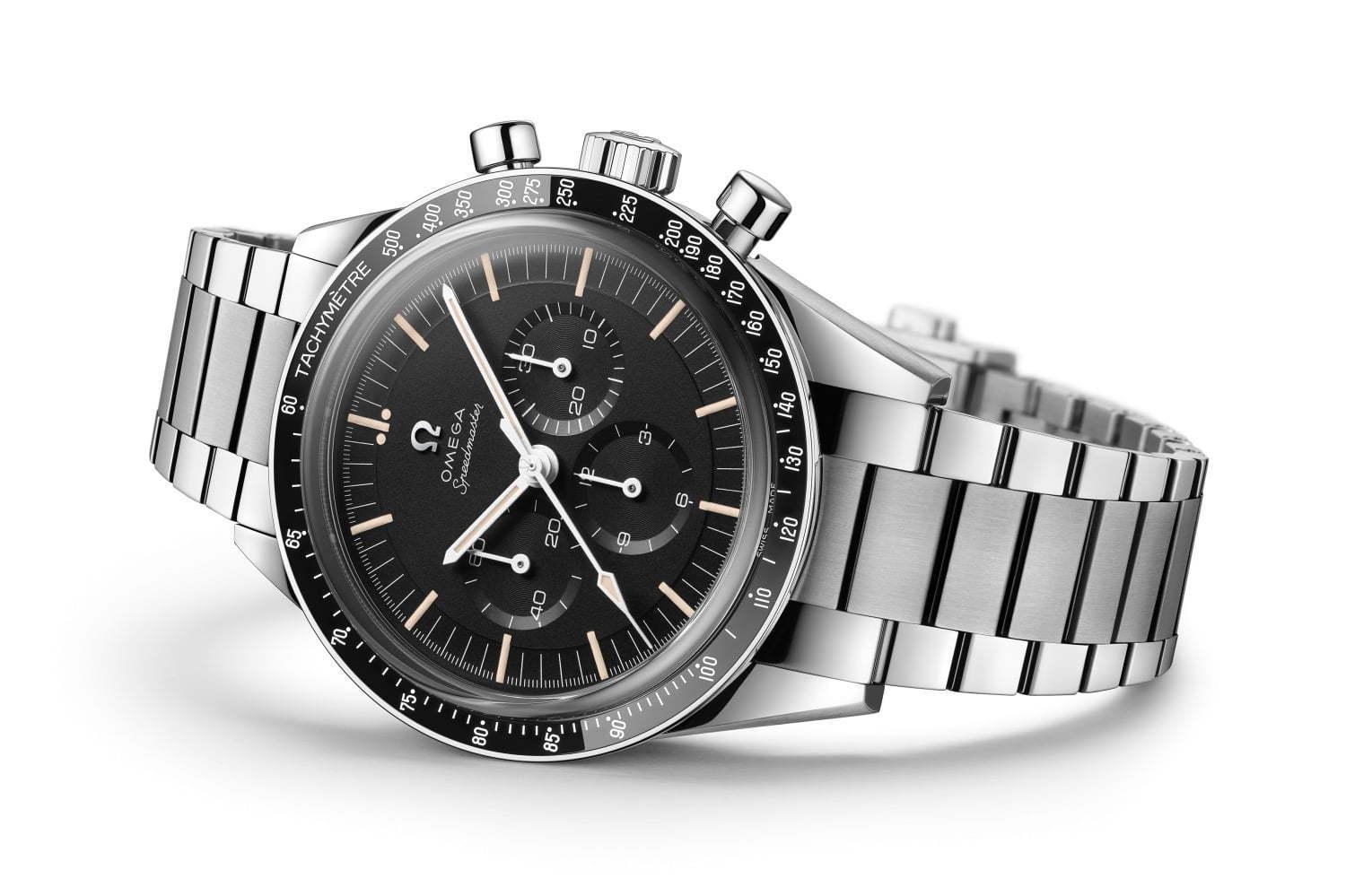 オメガの腕時計「スピードマスター」伝説的キャリバー321を搭載、人類初の“宇宙遊泳”にオマージュ 