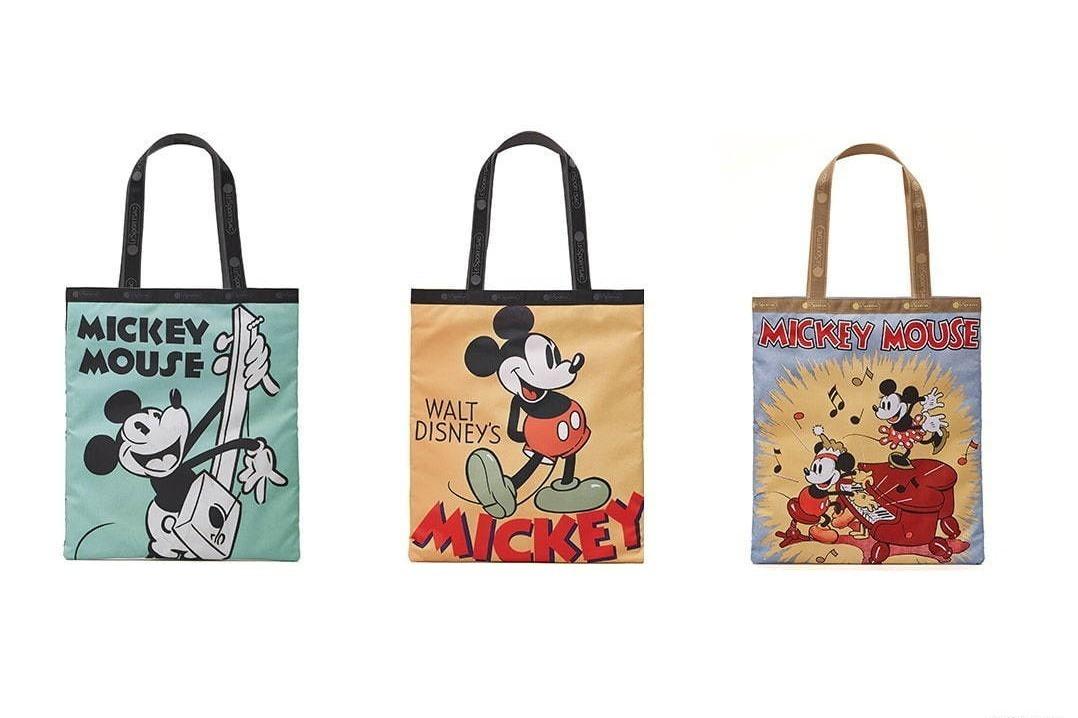 レスポートサック「ミッキーマウス」ヴィンテージポスター＆コミックモチーフのバッグやポーチ 