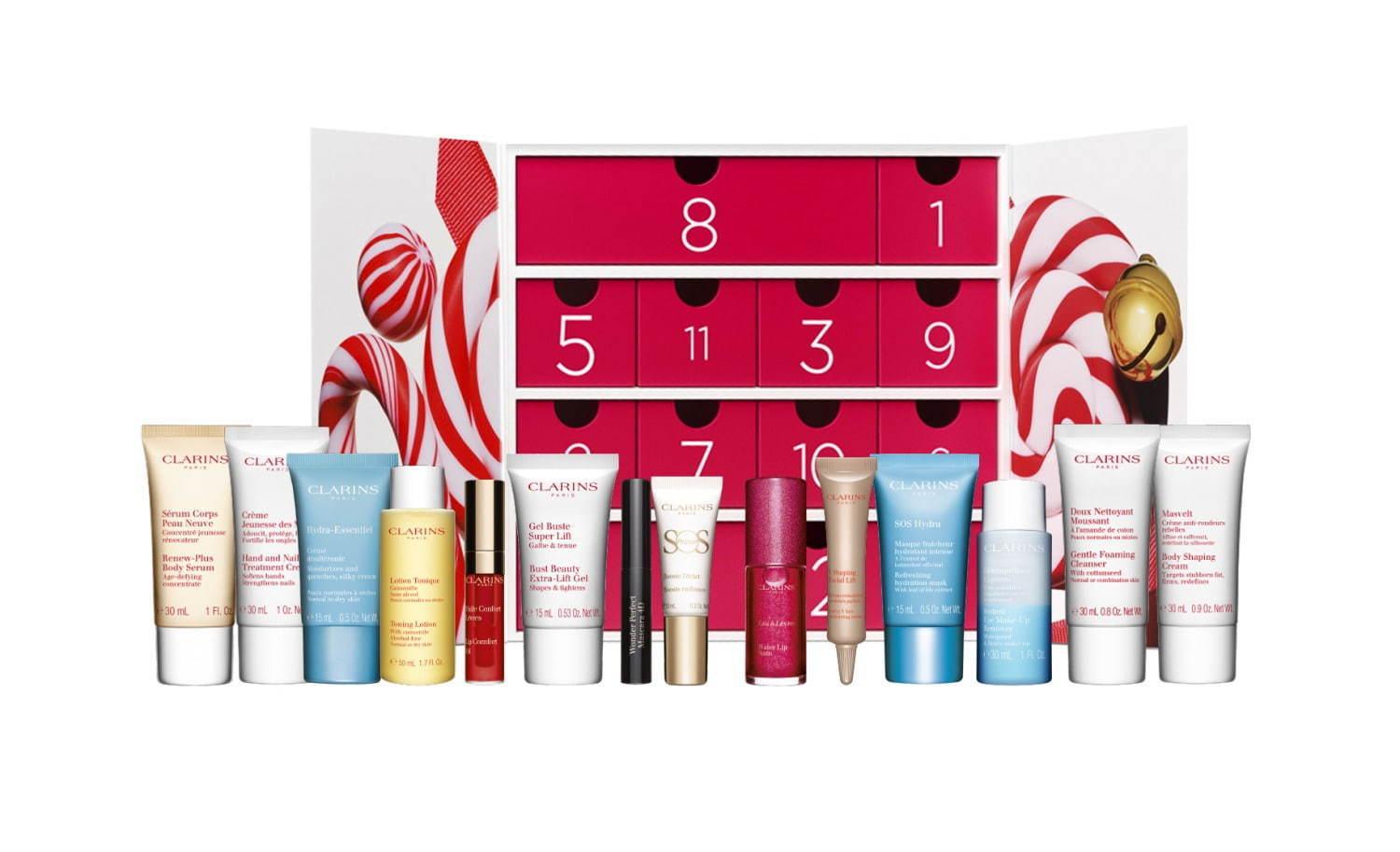 クラランス20年クリスマスコフレ第2弾、カラーメイクからスキンケアまで“豪華”アドベント カレンダー コピー クラランス20年クリスマスコフレ第2弾、カラーメイクからスキンケアまで“豪華”アドベント カレンダー コピー