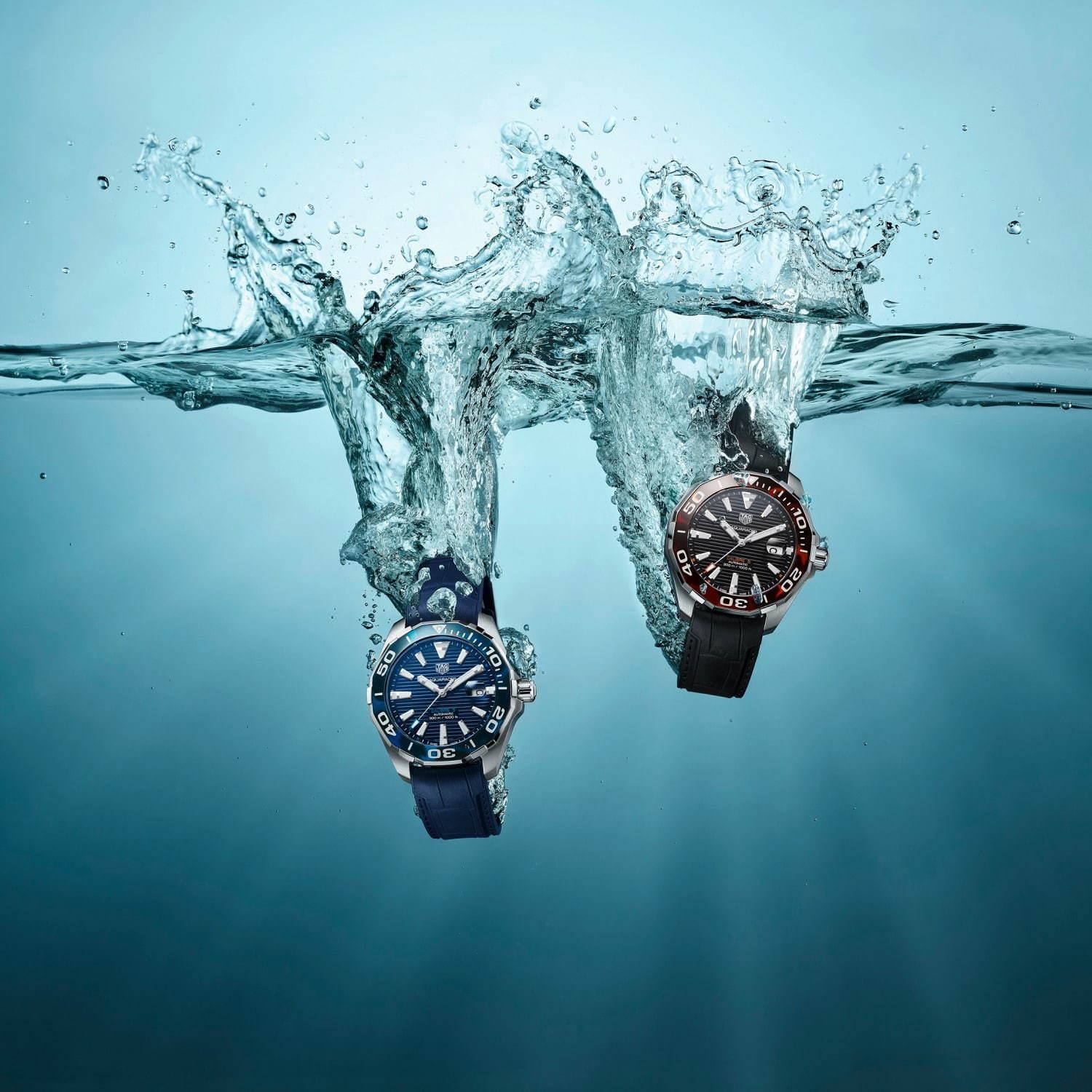 タグ・ホイヤーの人気モデル「アクアレーサー」“太陽光を受けて輝く波”に着想を得た新作腕時計 コピー