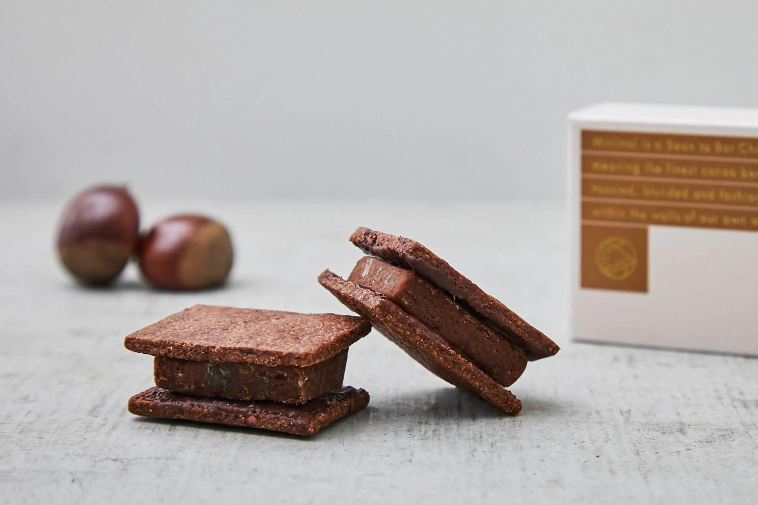 ビーントゥーバーチョコ専門店「ミニマル」秋限定“栗”ガトーショコラ&クッキー、こっくり濃密な甘さ コピー ビーントゥーバーチョコ専門店「ミニマル」秋限定“栗”ガトーショコラ&クッキー、こっくり濃密な甘さ コピー