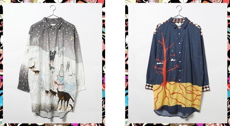 ニコアンド×ツモリチサト第3弾、“ネコの足跡”柄ジャケットや“湖で泳ぐ白鳥”柄ワンピース コピー ニコアンド×ツモリチサト第3弾、“ネコの足跡”柄ジャケットや“湖で泳ぐ白鳥”柄ワンピース コピー