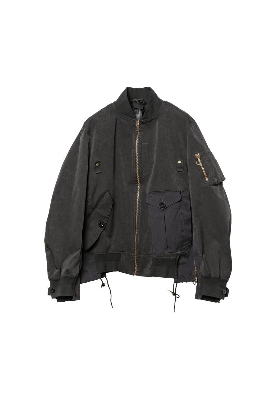 sacai×伊ブランド・テンシー“ハイブリッド”メンズミリタリーウェア、左右非対称モッズコートなど コピー sacai×伊ブランド・テンシー“ハイブリッド”メンズミリタリーウェア、左右非対称モッズコートなど コピー