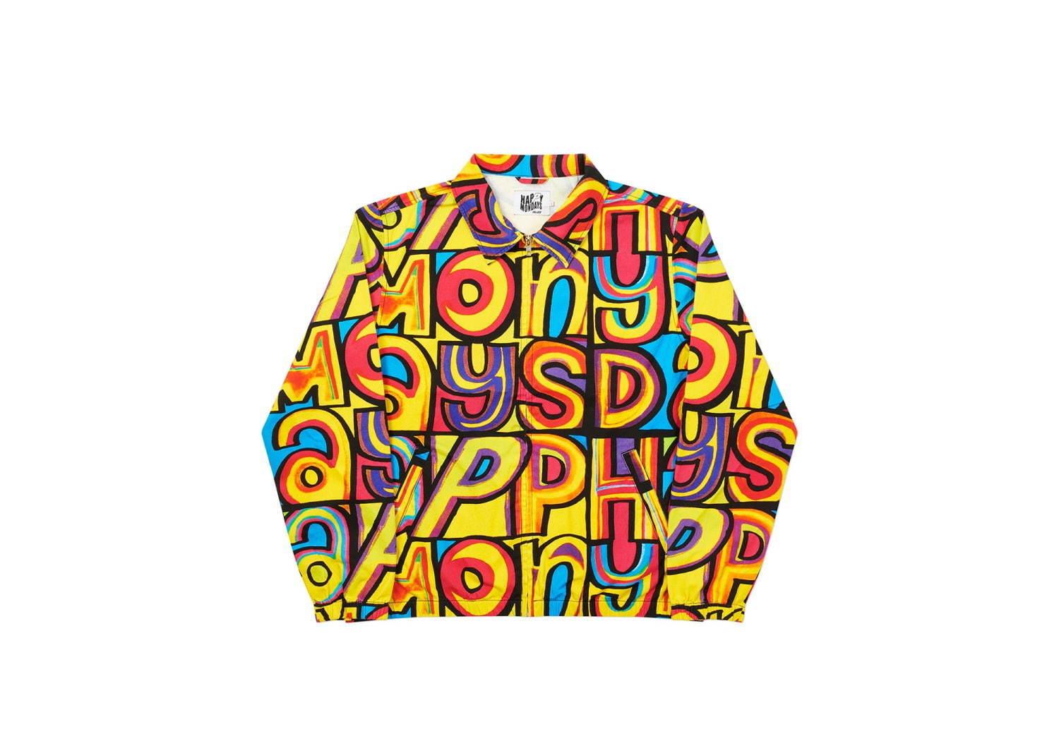 パレス スケートボード×英ロックバンドのハッピー・マンデーズ、カラフル総柄ジャケットやフォトTシャツ コピー パレス スケートボード×英ロックバンドのハッピー・マンデーズ、カラフル総柄ジャケットやフォトTシャツ コピー